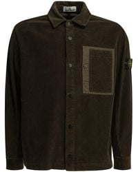 Stone Island - Corduroy 800 Overshirt Jacket - Lyst