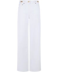 Versace - Cotton Jeans - Lyst