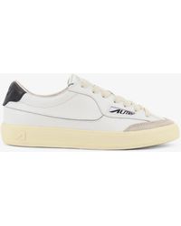 Autry - Windscape Leather Sneakers With Suede Insert - Lyst