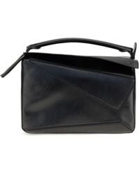 Loewe - Handbag Puzzle Calfskin Calf Leather Shoulder Bags - Lyst