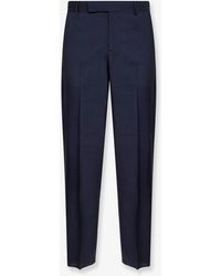 Fendi - Virgin Wool Trousers - Lyst