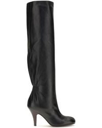 Phoebe Philo - Leather High Boots - Lyst