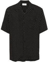 Celine - Triomphe Viscose Shirt - Lyst