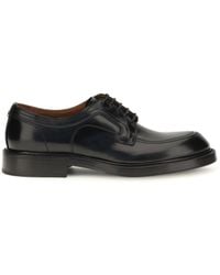 Dolce & Gabbana - Dolce & Gabbana Calfskin Derby Loafers - Lyst
