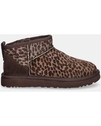 UGG - "Ultra Classic Mini Caspian" Ankle Boots - Lyst