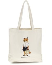 Maison Kitsuné - Tote Bag Dressed Fox - Lyst