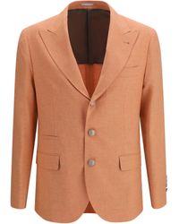 Brunello Cucinelli - Deconstructed Jacket - Lyst