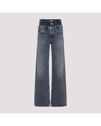 Agolde - "Elson" Double Waist Jeans - Lyst