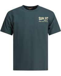 Sun Surf - T-shirt With Logo T-shirts Green - Lyst