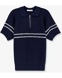 DUNST - Sweater Half-Zip Cotton Blend - Lyst