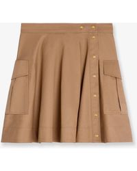 Celine - Cotton Skirt - Lyst