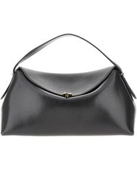 TOTEME - 'T-Lock' Leather Top-Handle Bag - Lyst