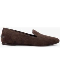 Brunello Cucinelli - Suede Loafers - Lyst
