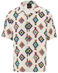 Mauna Kea - Printed Viscose Shirt - Lyst