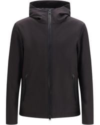 Woolrich - Pacific Soft Shell Hooded Jacket - Lyst