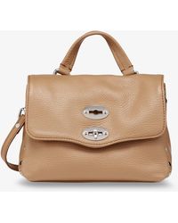 Zanellato - Postina Daily Baby Hammered Leather Crossbody Bag - Lyst