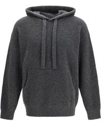 Laneus - Cashmere Silk Hooded Sweater - Lyst