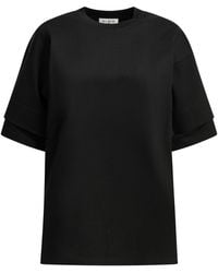 Alaïa - Crew Neck T Shirt - Lyst