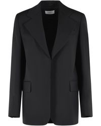 Sportmax - 'Tenace' Virgin Wool Oversize Blazer - Lyst