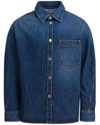 Givenchy - Denim Overshirt - Lyst