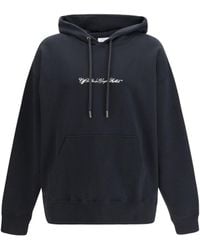 Off-White c/o Virgil Abloh - Script Arrow Diagonal Skate Hoodie - Lyst