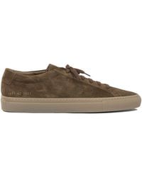 Common Projects - "Achilles Premium" Low-Top Sneakers - Lyst