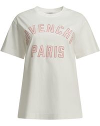 Givenchy - Paris Crew-Neck T-Shirt - Lyst