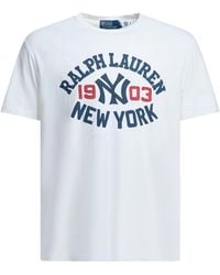 Polo Ralph Lauren - "Polo Raplh Lauren X New York Yankees" Crewneck T-Shirt - Lyst