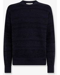 Laneus - Wool, Viscose And Alpace Blend Sweater - Lyst