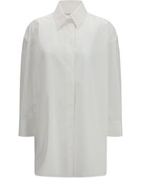 Givenchy - Backless Cotton Shirt - Lyst