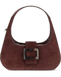 Roger Vivier - Mini Belle Vivier Turtle Hobo Shoulder Bag - Lyst