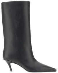 AMINA MUADDI - Nappa Leather 'Fiona' Boots - Lyst