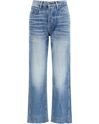 Tom Ford - Washed Denim Cigarette Jeans - Lyst