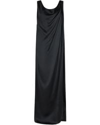 Maison Margiela - Silk Blend Maxi Dress - Lyst