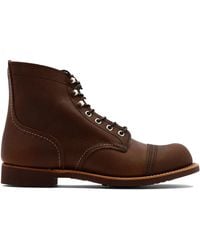 Red Wing - "Iron Ranger" Lace-Up Ankle Boots - Lyst
