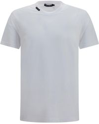 Dolce & Gabbana - Cotton Jersey T-Shirt - Lyst