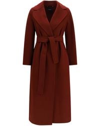 Max Mara - 'S Maxmara Poldo Virgin Wool Coat - Lyst