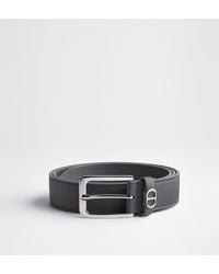 Dior - "Cd Icon" Leather Belt - Lyst