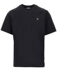 Burberry - Metal Ekd Detail T-Shirt - Lyst