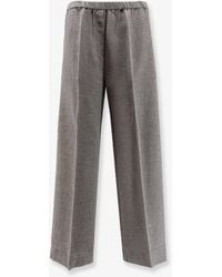 TOTEME - Viscose Trousers - Lyst