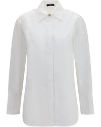 Balmain - Shirt Cotton Poplin - Lyst