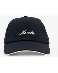 Moncler - Cotton Baseball Hat - Lyst