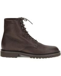 Brunello Cucinelli - Lace-Up Ankle Boots - Lyst