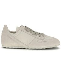 Rick Owens - Fabric And Leather Sneakers - Lyst