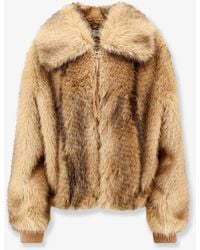 Nude - Faux Fur Jacket - Lyst