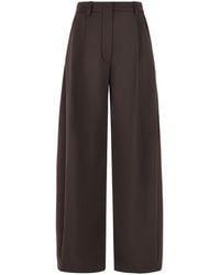THE LATEST - 'Billie' Virgin Wool Blend Pants - Lyst