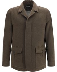 ZEGNA - Falcon Oasi Cashmere Elements Jacket - Lyst
