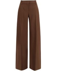 Ermanno Scervino - Straight-Leg Pants Chestnut - Lyst