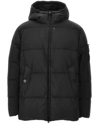 Stone Island - Garment Dyed Crinkle Reps Ny Down Jacket - Lyst
