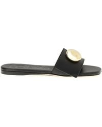 Loewe - Sandals Pebble Calf Leather - Lyst